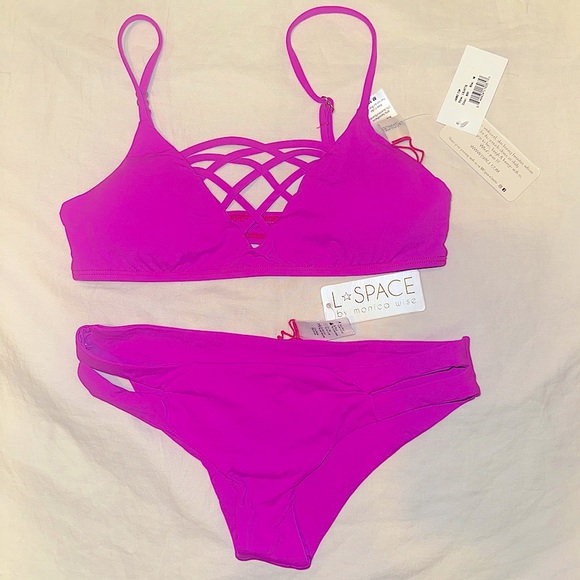 LSpace Bikini Set Jaime Top Estella Bottoms - Picture 1 of 3